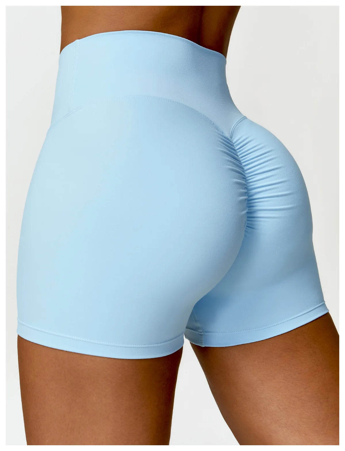 Women's Yoga Shorts Gym Leggings Cycling Slim Fit Workout Shorts High Waist Sports Shorts - The Clothing Company Sydney