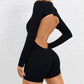 One Piece Women's Jumpsuit Long Sleeve Yoga Set Backless Bodysuit Fitness Quick-Dry Gym Clothing Workout Rompers Exercise Outfits - The Clothing Company Sydney