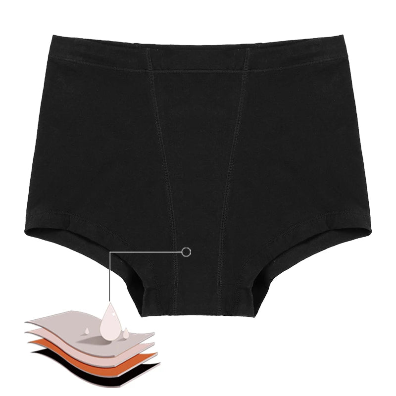 Menstrual Panties Flow Menstrual Boxer Shorts High Waist Period Panties Cotton Menstruation Underwear The Clothing Company Sydney