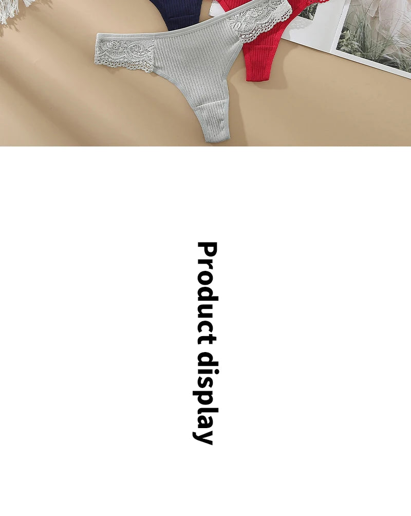 3 Pack Cotton Mix Antibacterial Women's Panties G-string Quick Drying Soft Underwear Breathable Panty The Clothing Company Sydney