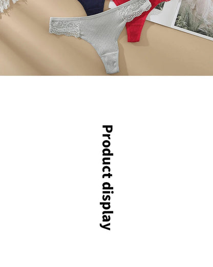 3 Pack Cotton Mix Antibacterial Women's Panties G-string Quick Drying Soft Underwear Breathable Panty The Clothing Company Sydney