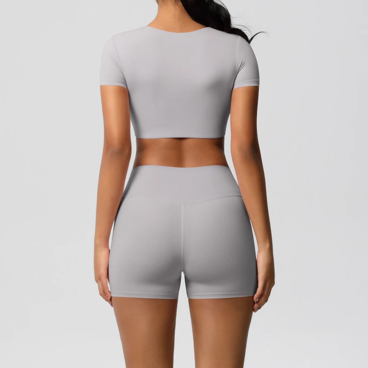 2 Piece Workout Sportswear Active Wear Sports Tank Top Bike Shorts Women Gym Bicycle Sorts Matching Set The Clothing Company Sydney