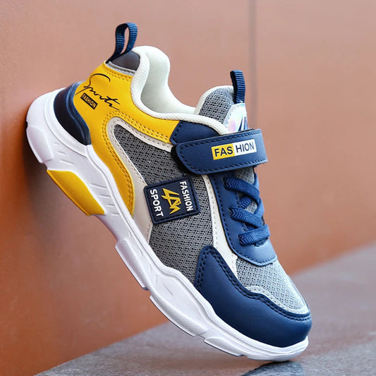 Kids’ Breathable Summer Sneakers – Hook & Loop Mesh Running Shoes for Boys & Girls The Clothing Company Sydney