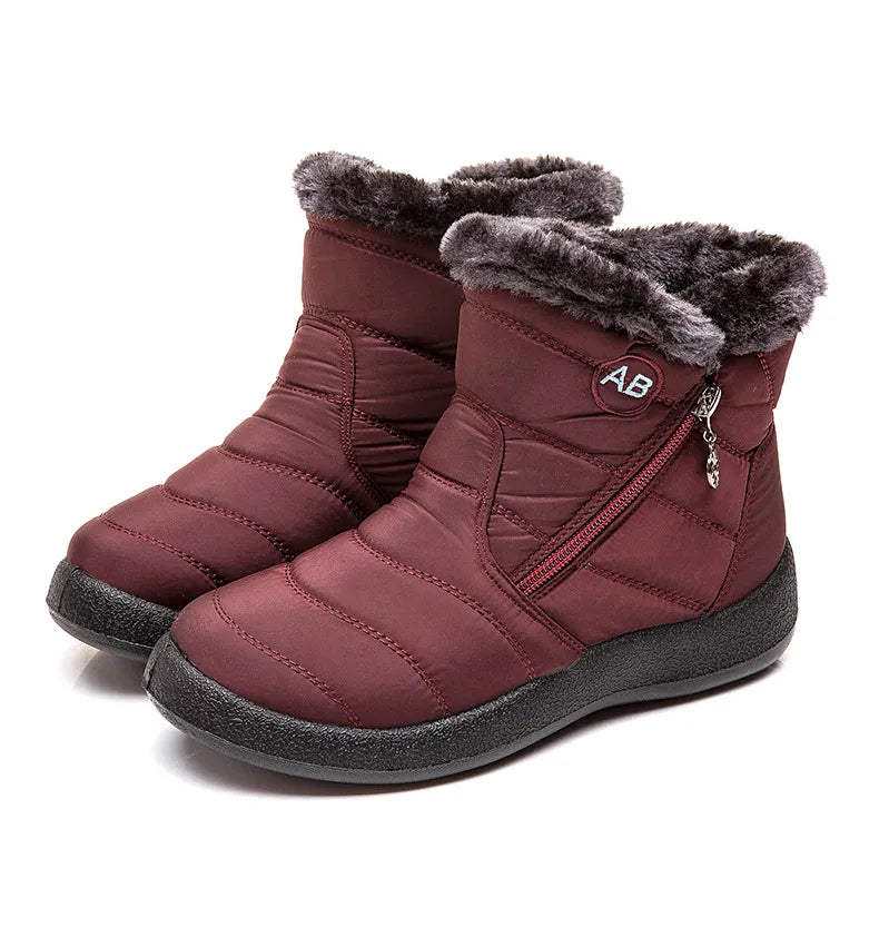 Women's Ankle Shoes Low Heels Winter Snow Boots Footwear The Clothing Company Sydney