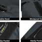Men's Outdoor Camping Hiking Jacket The Clothing Company Sydney