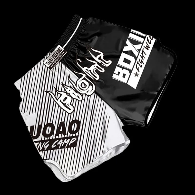 Boxing Shorts Womens Mens Embroidery MMA Shorts Professional Combat Kickboxing Training Trunks Kids Boy Girl Muay Thai Pants The Clothing Company Sydney