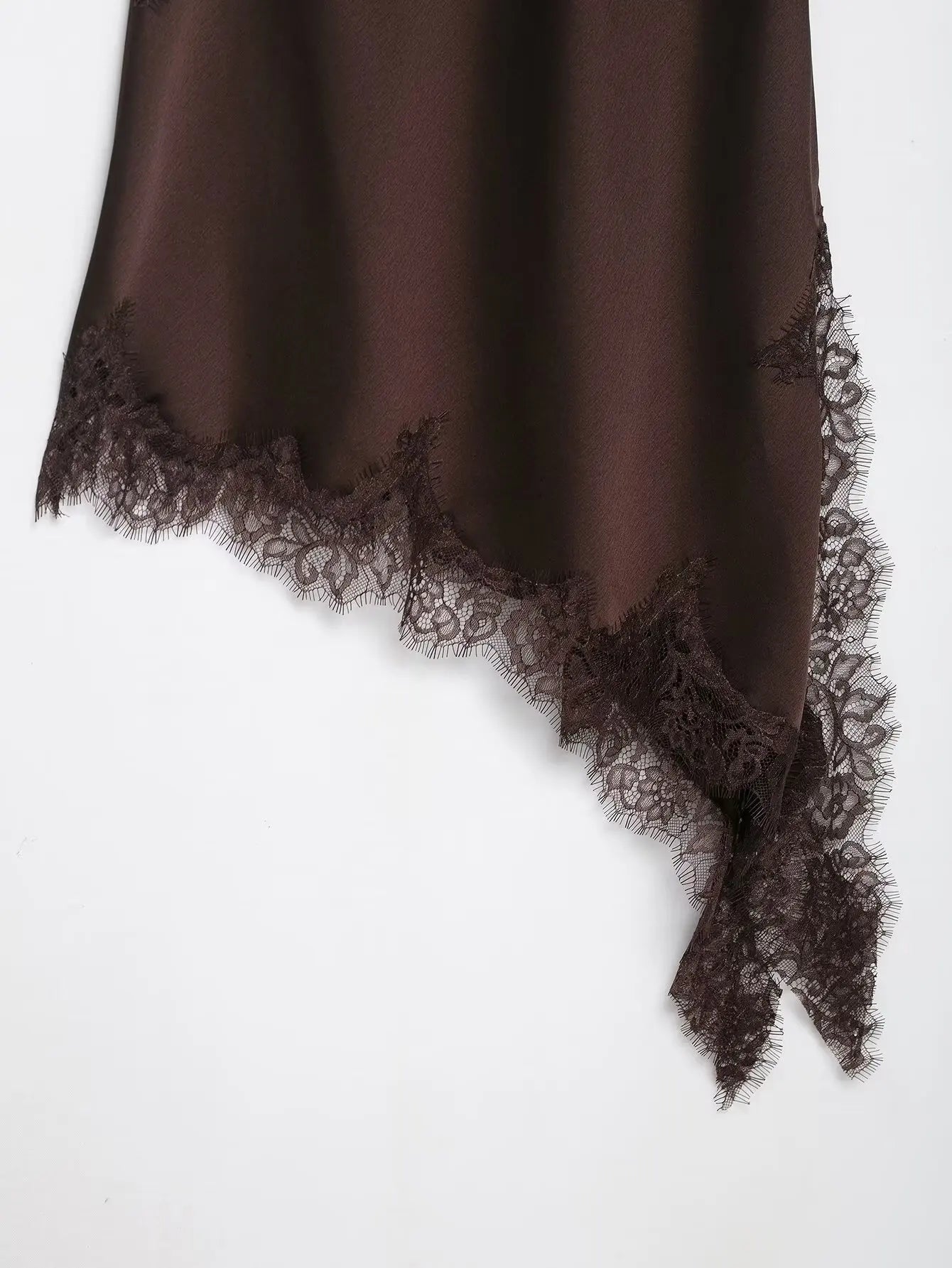 Lace Splicing Summer Sleeveless Asymmetry Dress Backless Slim Women's Party Sling Mini Dress The Clothing Company Sydney