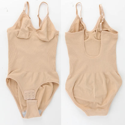 Womens Backless Bodysuits Seamless Shapewear Body Shaper Camisole Tops Corset Shapewear - The Clothing Company Sydney