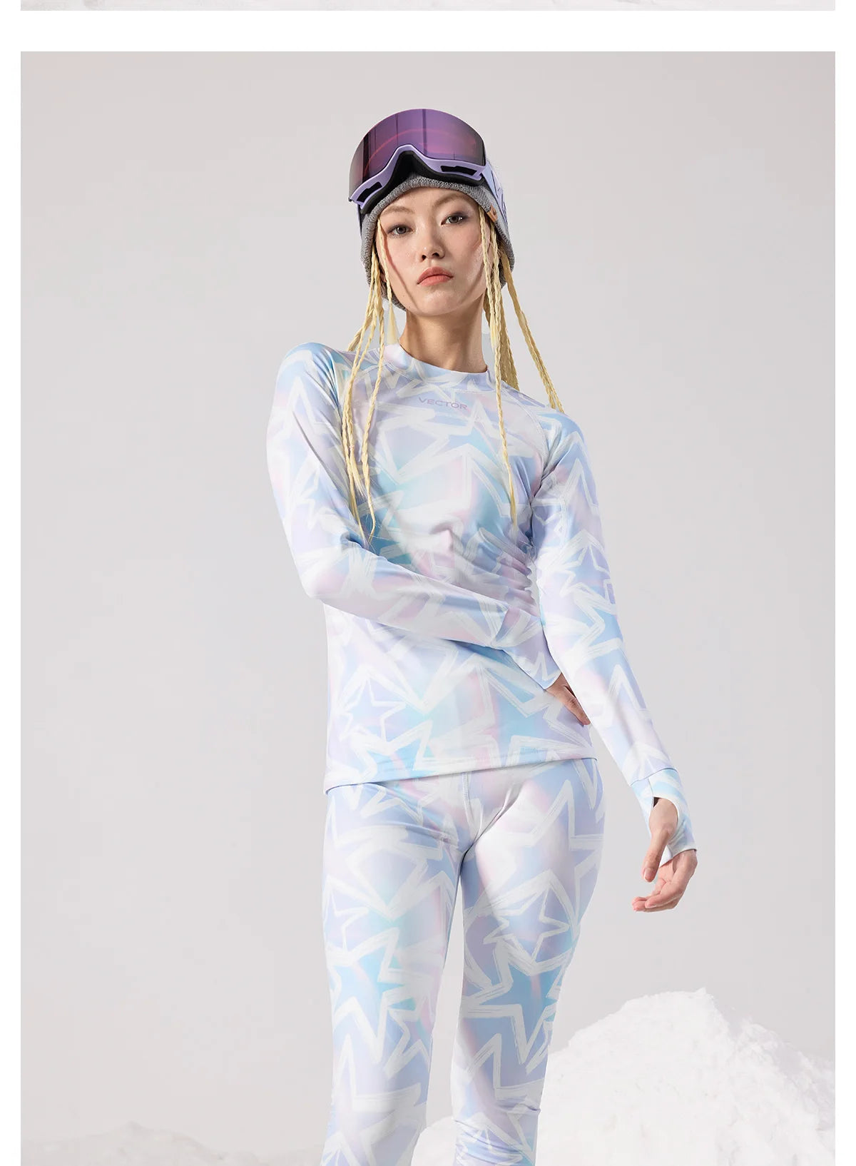 Womens 2 Piece Ultra Soft Winter Ski Quick Dry Base Layering Set Microfiber Fleece Thermal Underwear Plus Pants Set - The Clothing Company Sydney