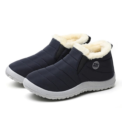 Men's Boots Snow Hiking Winter Boots For Men Outdoor Men Shoes Platform Work Shoes Footwear - The Clothing Company Sydney
