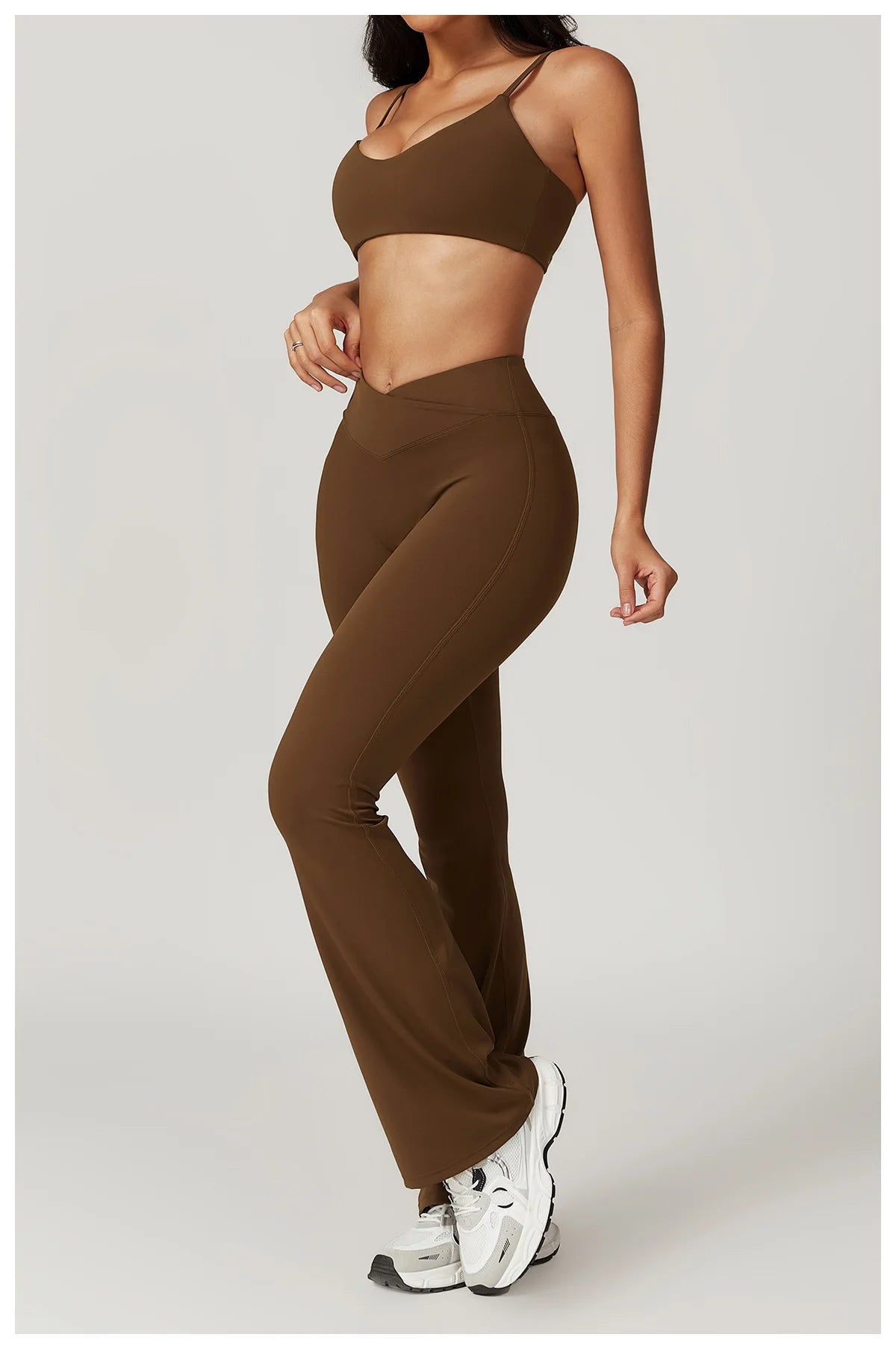 Women's Yoga Gym Activewear 2 Piece Set Sport Suit Workout Short Sleeve Crop Top High Waist Leggings Short Fitness Sports Wear