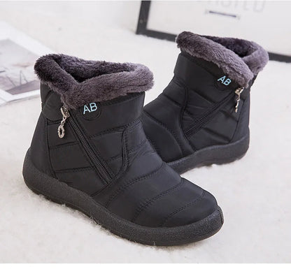 Women's Ankle Shoes Low Heels Winter Snow Boots Footwear The Clothing Company Sydney