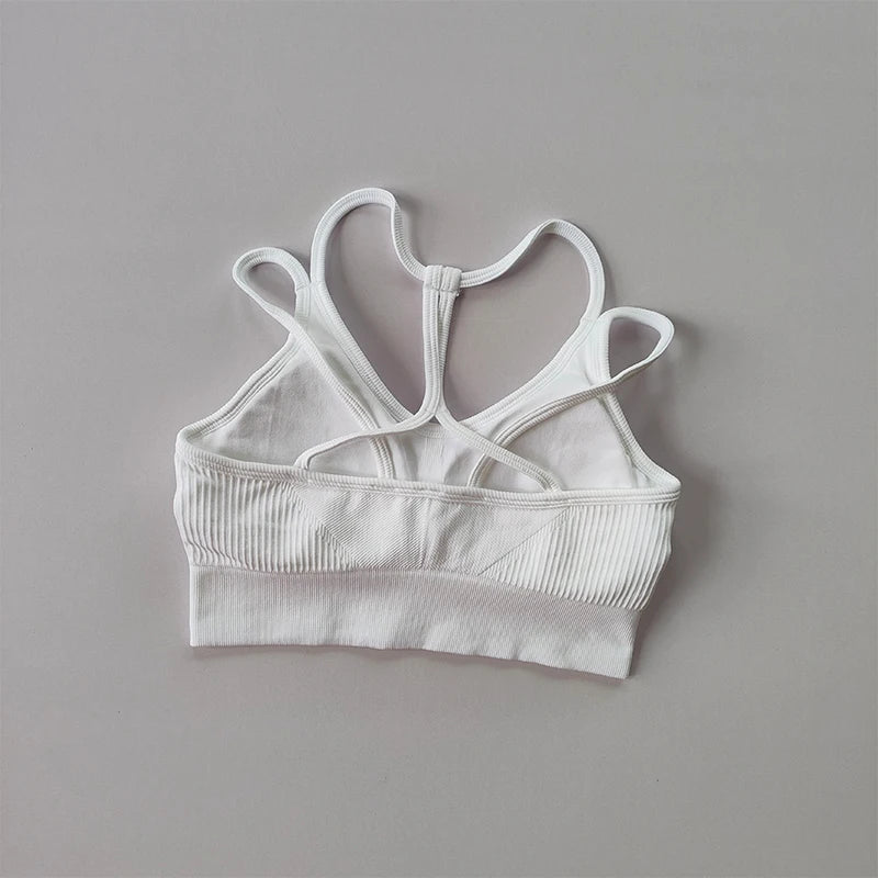 Women's running shockproof summer Bralette quick drying back fitness bra vest training Yoga Sports bra The Clothing Company Sydney