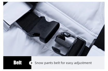 Ski Suit Snowboard Suits Women Windproof Waterproof Warm Thicken Snow Pants And Down Jacket Ski Clothes Set - The Clothing Company Sydney