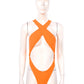 One Piece Womens Bodysuit High Cut Tight Monokini Summer Swimsuit Party Romper Swimwear - The Clothing Company Sydney
