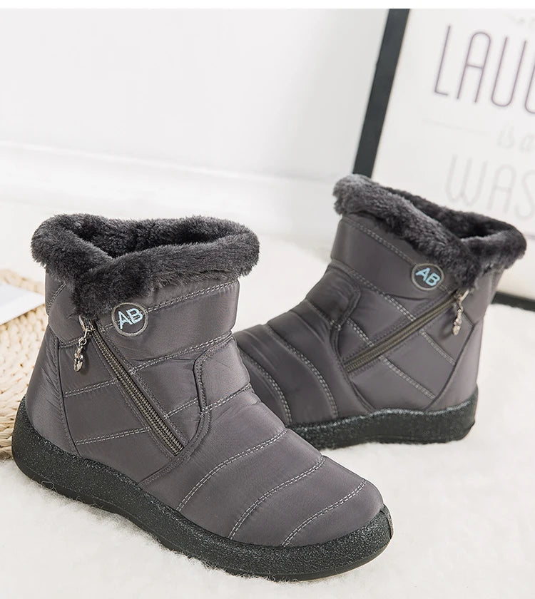 Women’s Winter Snow Boots – Warm Fur Ankle Shoes The Clothing Company Sydney