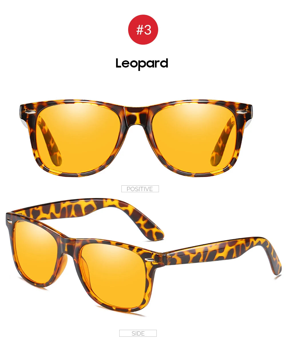 Night Vision Blue Light Blocking Glasses Men Square Computer Eye Protection Eyeglasses Gaming Women Orange Eyewear The Clothing Company Sydney