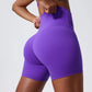 Yoga Clothing Push Up Gym Shorts Womens High Waist Sports Leggings Workout Cycling Shorts