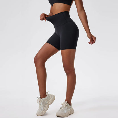 Yoga Clothing Push Up Gym Shorts Womens High Waist Sports Leggings Workout Cycling Shorts - The Clothing Company Sydney