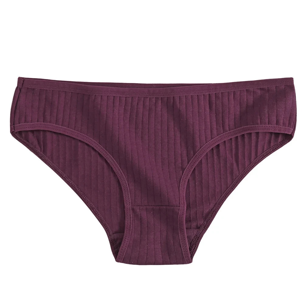 9 Pack Cotton Panties Women Underwear Striped Panty Female Soft Lingerie Briefs Underpant Intimates Set The Clothing Company Sydney