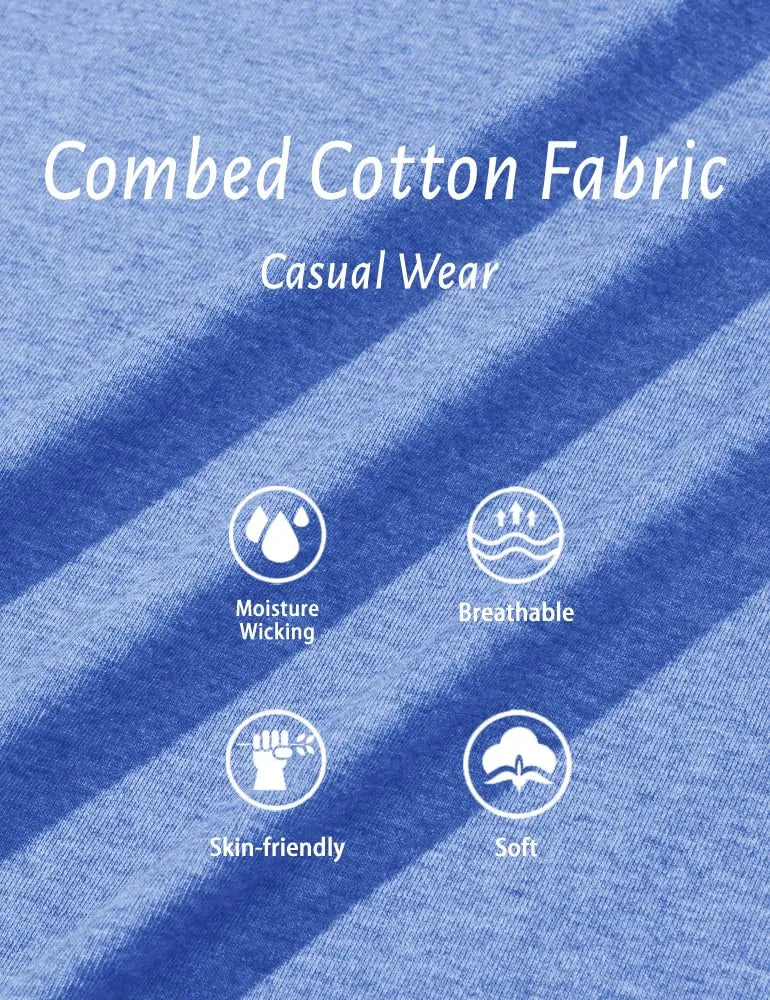 Long Sleeve Cotton T-shirt Mens Breathable Moisture Absorbing Casual T-shirt Spring Pullover Crew Neck Basic Tee Top The Clothing Company Sydney
