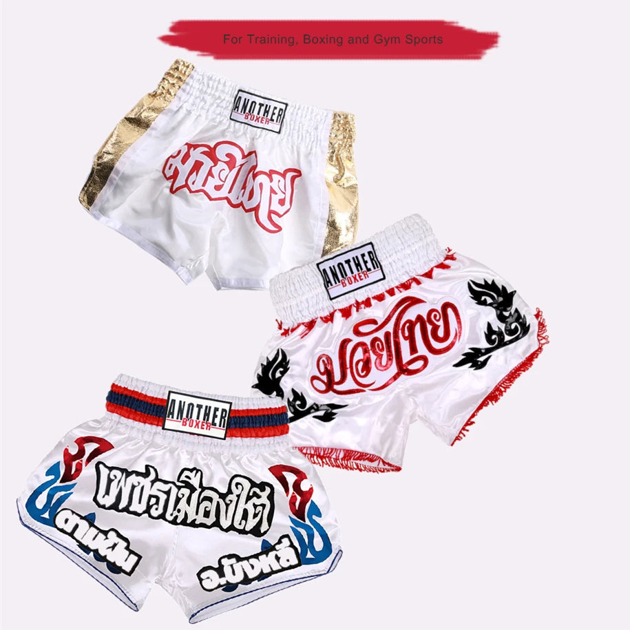 Unisex Slim-Cut Muay Thai & MMA Boxing Fight Shorts – Patchwork Martial Arts Trunks The Clothing Company Sydney