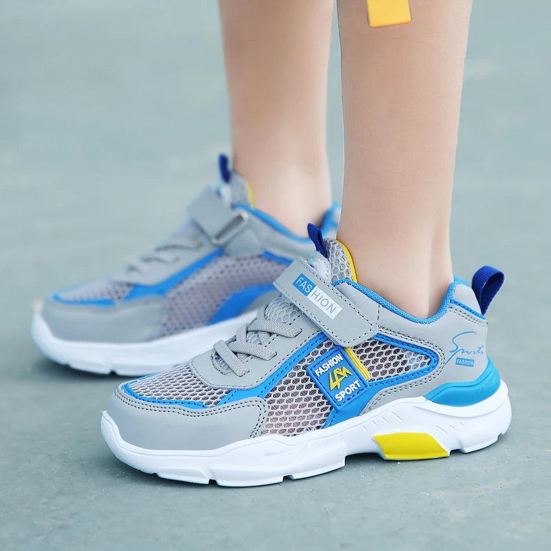 Boys Summer Breathable Mesh Sneakers – Lightweight Casual Sports Shoes for Kids The Clothing Company Sydney