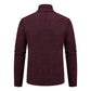 Men's Casual Stand Collar Sweater Zipper Cardigan The Clothing Company Sydney