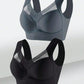 2 Pack Women's Lace Plus Size Seamless Bra Bralette Backless Brassiere Vest Female Gather Shock-Proof Wireless Sports Bra The Clothing Company Sydney