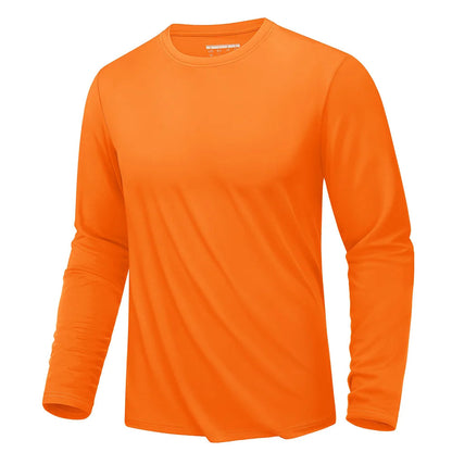 UPF 80+ Sun Protection T-shirts Men's Quick Dry Long Sleeve Athlectic T Shirts Performance Sports T-shirts Rash Guard The Clothing Company Sydney