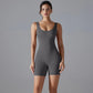 One Piece V Back Sports Jumpsuit Gym Romper Sleeveless Sportswear Bodysuit Women's Casual One-Piece Suit Yoga Clothing Set The Clothing Company Sydney