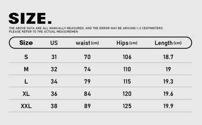 Men's Sharks Print Drawstring Shorts with Pockets Casual Double Layer Summer Beach Swim Trunks Board Shorts - The Clothing Company Sydney