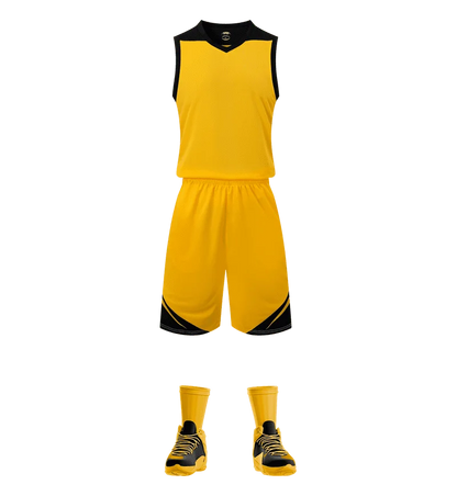 2 Piece Sportswear Basketball Jersey Shorts Set Blank custom Men Women Kids Basketball Uniforms - The Clothing Company Sydney