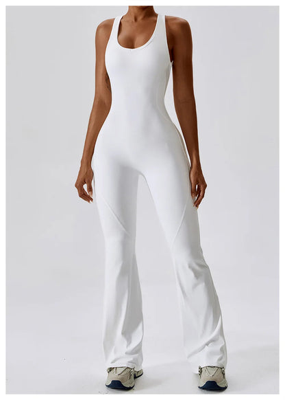 One Piece Yoga Jumpsuit Outfit Fitness Bodysuit Workout Clothes Sportwear Women's Buttock lifting Set Activewear The Clothing Company Sydney