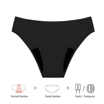 Seamless Swimwear Menstrual Panties 4-Layer Leakproof Bikini Fast Absorption Summer Beachwear Swimsuits The Clothing Company Sydney