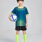 Men's Women's Kids Football Jersey Shorts Set Custom Soccer Uniform Outfit Kids School Team Training Kit The Clothing Company Sydney