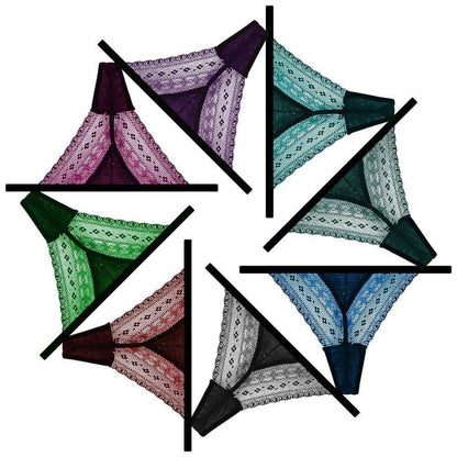 10 Piece Lace Cotton G-String Thong T-Back Lingerie Plus Size Panties Underwear The Clothing Company Sydney