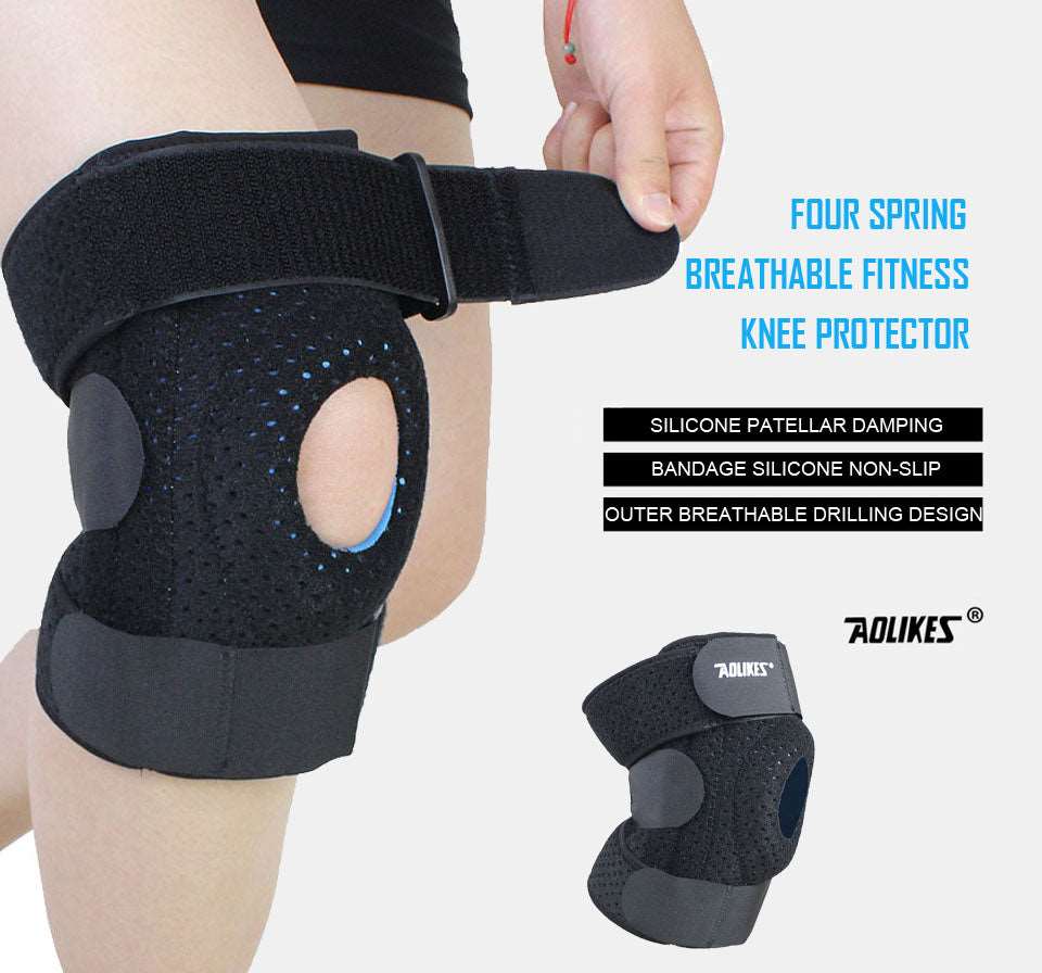 1PC Meniscus Knee Pads Silica Gel Knee pads Hiking Running Basketball Knee Support Breathable Sports Knee Protector The Clothing Company Sydney
