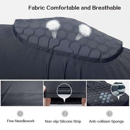 1PC Basketball Knee Pads Protector Compression Sleeve Honeycomb Foam Brace Kneepad Fitness Gear Volleyball Support The Clothing Company Sydney