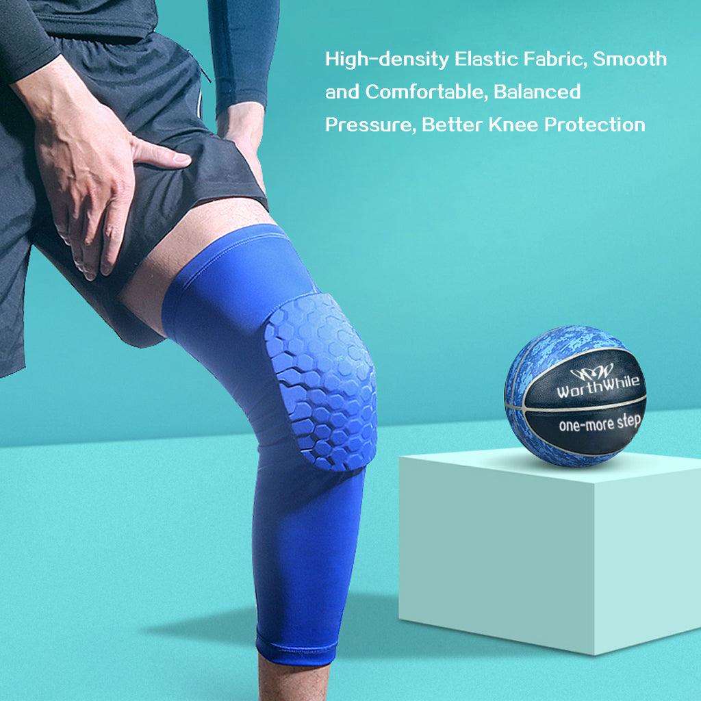 1PC Basketball Knee Pads Protector Compression Sleeve Honeycomb Foam Brace Kneepad Fitness Gear Volleyball Support The Clothing Company Sydney
