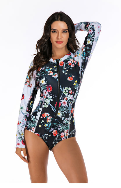 Rashguard Swimwear One Piece Swimsuit Surfing Swimwear Swimming Suit Beach Wear Surf Bodysuit Rash Guard Monokini The Clothing Company Sydney