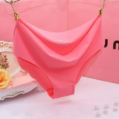 1PC Sexy Seamless Briefs Ultra-thin Traceless Trimming Ruffles Soft Underwear Women's Panties The Clothing Company Sydney