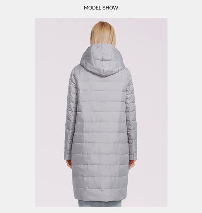 Women's Jacket Windproof Coat Mid Length Reversible Slider Quality Filling Parka The Clothing Company Sydney