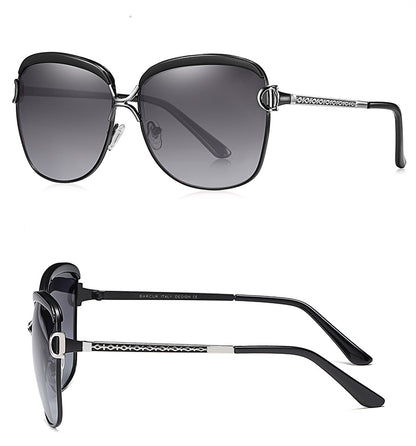 Polarized Ladies Sunglasses Gradient Lens Round Sun Glasses Square Luxury Brand Oculos Eyewear The Clothing Company Sydney