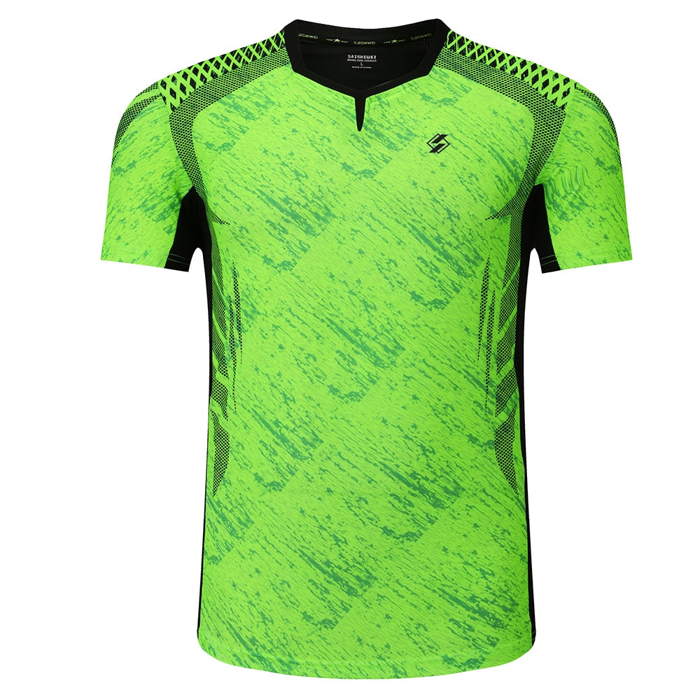 Badminton Volleyball Sportswear Golf Tennis shirt Men sports Table Tennis Shirts tennis clothes Quick dry Running Exercise training shirt The Clothing Company Sydney