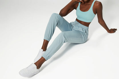 Drawstring Running Sport Joggers Women Quick Dry Athletic Loose Gym Fitness Sweatpants Calf Hollow Out Side Pockets Workout Pant The Clothing Company Sydney