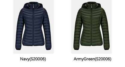 Ladies Padded Puffer Jacket Coat Ultralight Outdoor Clothes Outwear Slim Short Parka Portable Store In Bag The Clothing Company Sydney