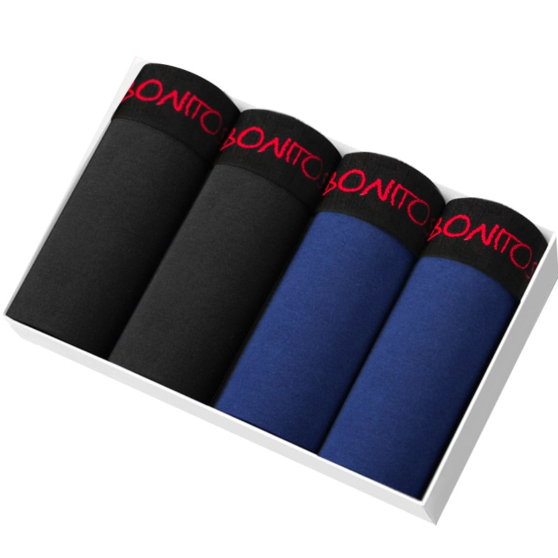 4 Pack Boxer Shorts Men's Panties Underpants Boxershorts Underwear Cotton Mix Trunks Set The Clothing Company Sydney