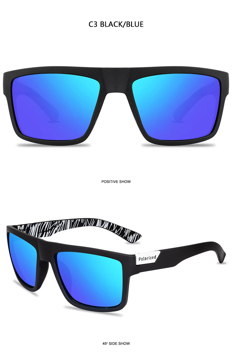 Luxury Polarized Sunglasses Men Women Fashion UV400 Square Male Sun Glasses Vintage Driving Fishing Eyeglasses Sport Shades The Clothing Company Sydney
