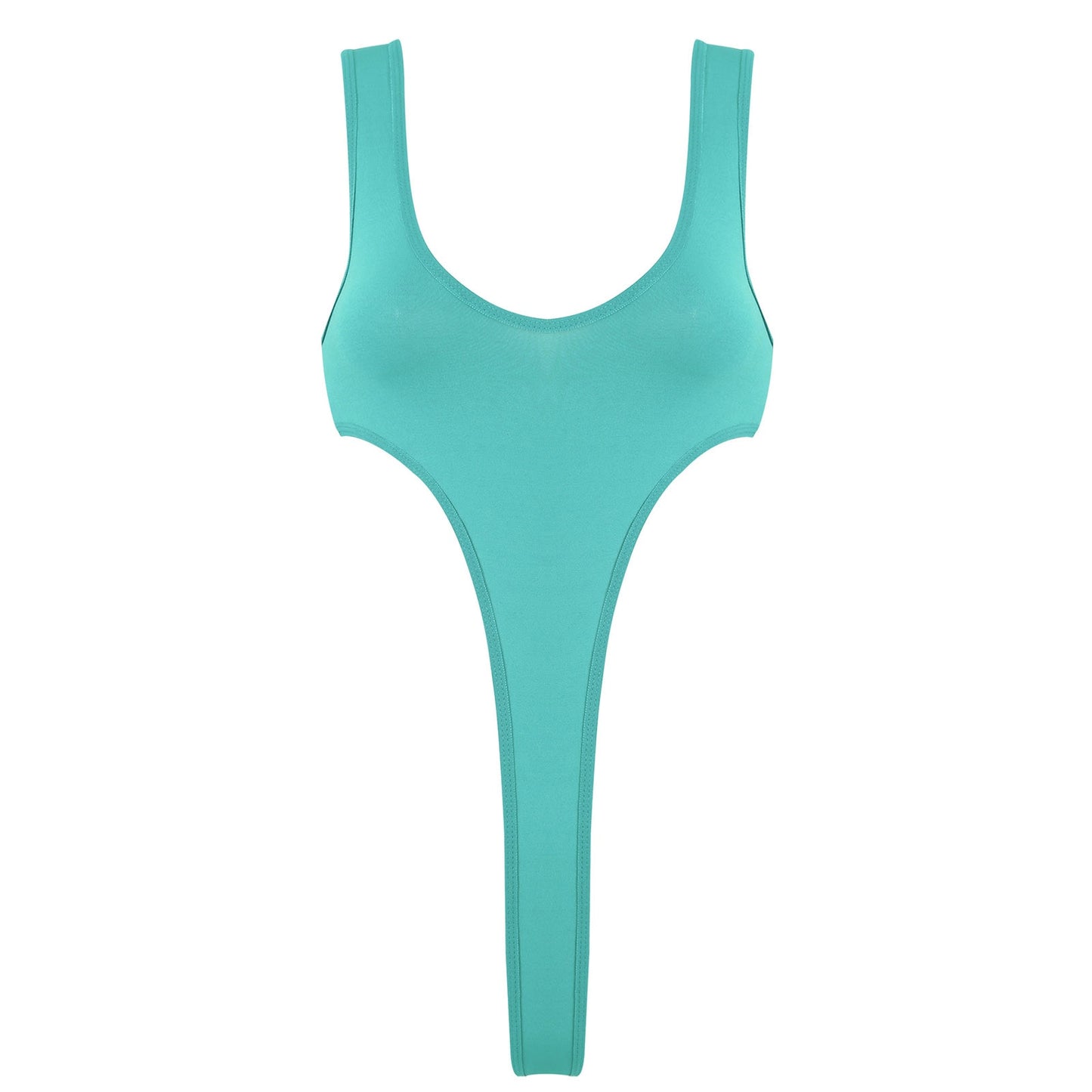 Bodysuit Women Lingerie Exotic One Piece See Through Lingerie Deep V Neck Sleeveless High Cut Thong Leotard Jumpsuit The Clothing Company Sydney